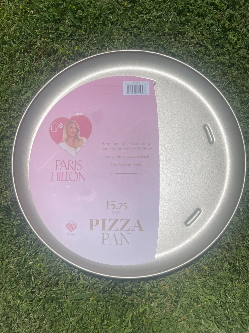 “That’s Hot” Paris Hilton Pizza Pan 🍕 Pink Kitchen Gift 15.75”
